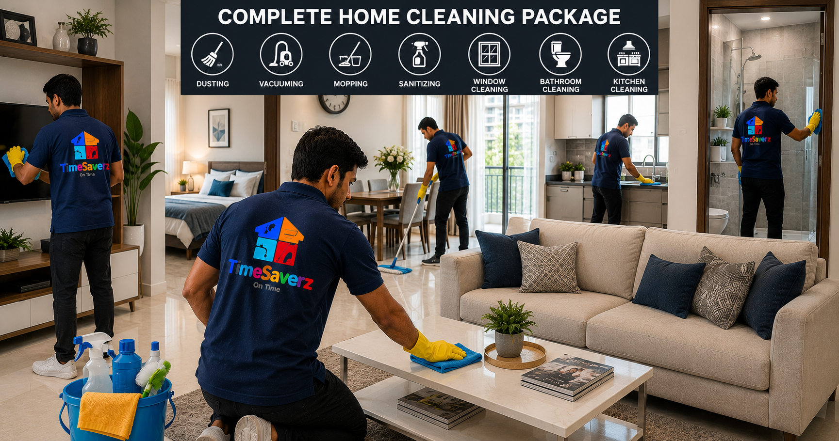 Complete Home Cleaning Package Mumbai | Professional Deep Cleaning Services